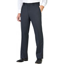 Pantalon Bleu Marine 50% laine anti-tache