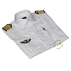 Chemise pilote femme - Manches longues