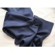 Foulard pilote pure soie - bleu marine