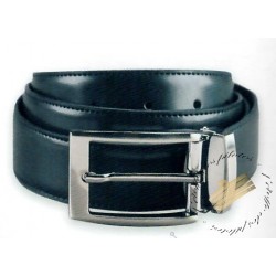 Ceinture Femme en cuir ajustable et réversible Noir - Marron